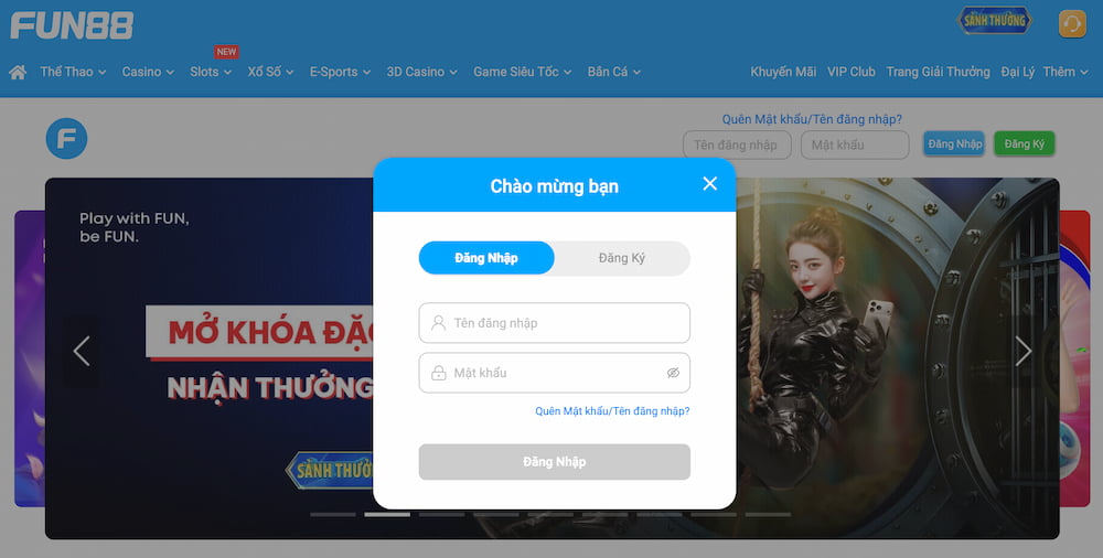 CEO Đỗ Dannefy Mai hướng dẫn các bước điền thông tin tại giao diện đăng nhập Fun88 chính thức trên PC